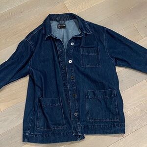 Frank&oak denim chore jacket